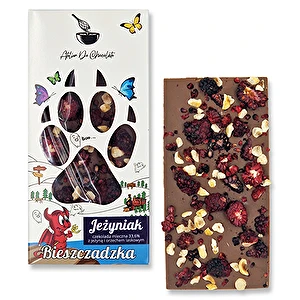 Jeżyniak - czekolada mleczna z jeżyną i orzechem laskowym