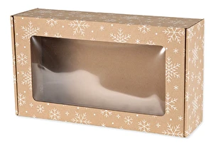 Pudełko ozdobne śnieżynki