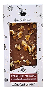 Czekolada mleczna z orzechem karmelizowanym