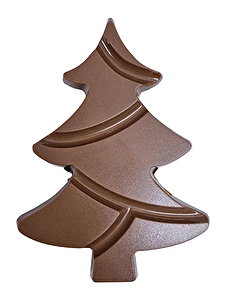 Choinka mleczna czekolada z jabłkiem i śliwką