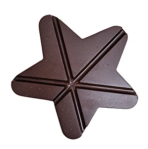 Gwiazdka czekolada deserowa z jabłkiem i śliwką