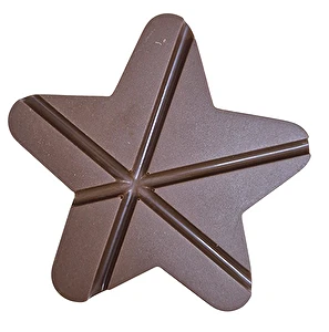 Gwiazdka mleczna czekolada z jabłkiem i śliwką