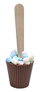 Czekolada mleczna na gorąco z piankami Marschmallow