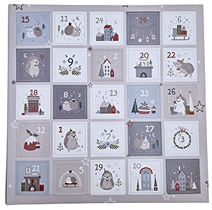 Czekoladowy kalendarz adwentowy