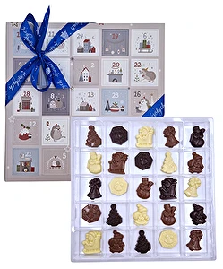 Czekoladowy kalendarz adwentowy