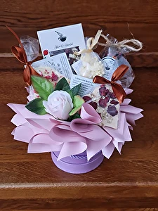 Flower Box mini czekoladowy