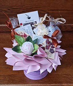 Flower Box mini czekoladowy