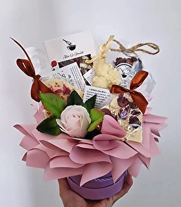 Flower Box mini czekoladowy